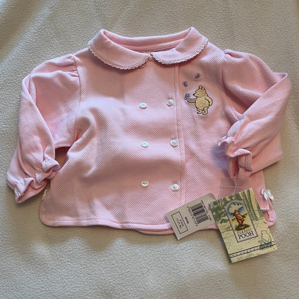 Classic Pooh Peter Pan Jacket 9m